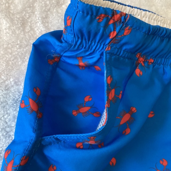 Lobster print mens swim trunks by Southern Lure NWT - Picture 5 of 11